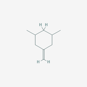molecular formula C9H16 B8570482 1,3-Dimethyl-5-methylenecyclohexane 