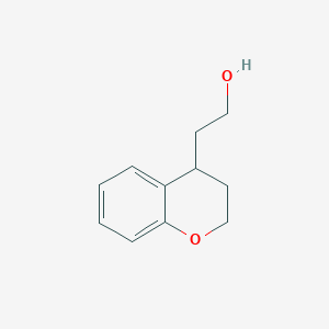 molecular formula C11H14O2 B8570627 2-(Chroman-4-yl)ethanol 