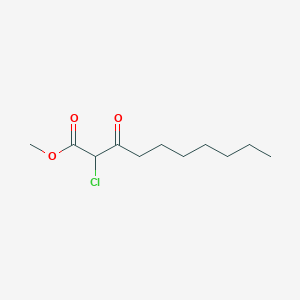 molecular formula C11H19ClO3 B8570830 Methyl 2-Chloro-3-oxodecanoate CAS No. 188922-88-5