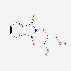 2-(1,3-Dihydroxypropan-2-yloxy)isoindoline-1,3-dione