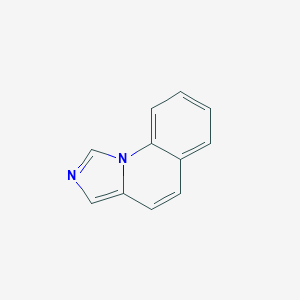 molecular formula C11H8N2 B8571028 Imidazo[1,5-a]quinoline 