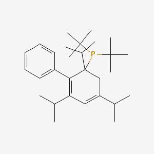 molecular formula C29H47P B8571065 2-DI-Tert-Butylphosphino-2,4,6-Triisopropylbiphenyl 