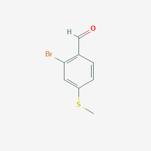 2-Bromo-4-(methylsulfanyl)benzaldehyde