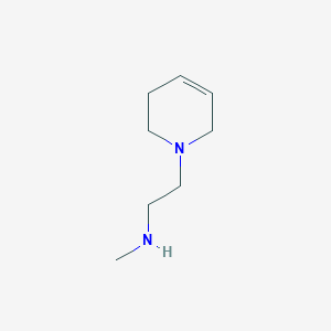 molecular formula C8H16N2 B8571439 N-[2-(3,6-Dihydropyridin-1(2H)-yl)ethyl]-N-methylamine 