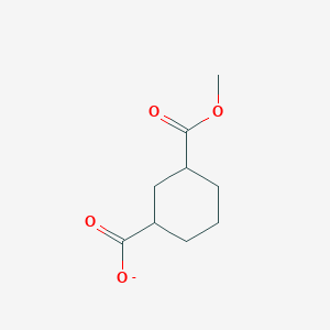 1,3-Cyclohexanedicarboxylic acid, 1-methyl ester