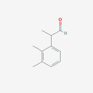 molecular formula C11H14O B8571604 2-(2,3-Dimethylphenyl)propanal 