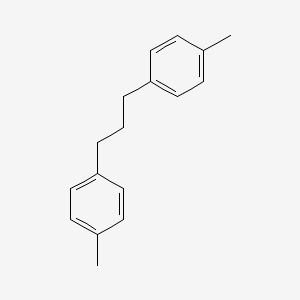 molecular formula C17H20 B8571723 1-Methyl-4-[3-(4-methylphenyl)propyl]benzene CAS No. 73475-98-6
