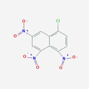 5-Chloro-1,3,8-trinitronaphthalene