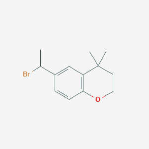 6-(1-Bromoethyl)-4,4-dimethylchroman