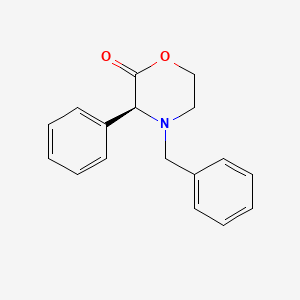 (3S)-4-Benzyl-3-phenylmorpholin-2-one
