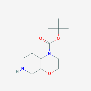 tert-butyl octahydro-1H-pyrido[3,4-b][1,4]oxazine-1-carboxylate