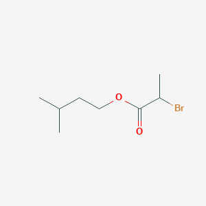 molecular formula C8H15BrO2 B8571879 Isopentyl 2-bromopropanoate CAS No. 86711-74-2