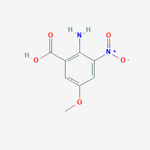 2-Amino-5-methoxy-3-nitro-benzoic acid