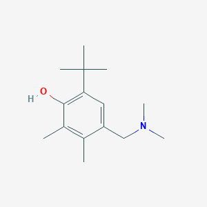 6-tert-Butyl-4-[(dimethylamino)methyl]-2,3-dimethylphenol