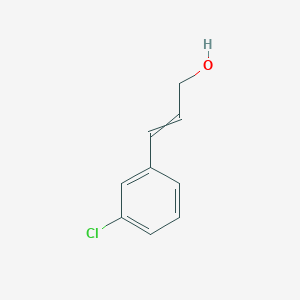 molecular formula C9H9ClO B8571952 3-(3-Chlorophenyl)-2-propene-1-ol 