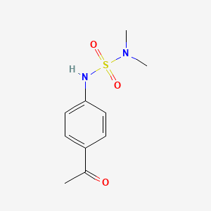 N-(4-Acetylphenyl)-N',N'-dimethylsulfamide