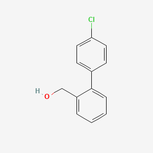 molecular formula C13H11ClO B8572126 (4'-Chlorobiphenyl-2-yl)methanol 