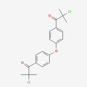 B8572177 Bis[4-(2-chloro-2-methyl-propionyl)-phenyl] ether CAS No. 649757-85-7