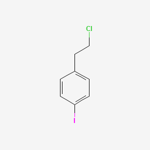 molecular formula C8H8ClI B8572210 2-(4-Iodophenyl)ethylchloride 
