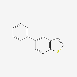 molecular formula C14H10S B8572548 5-Phenylbenzo[b]thiophene 