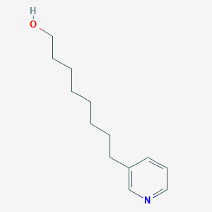 B8572671 3-Pyridineoctanol CAS No. 107071-79-4