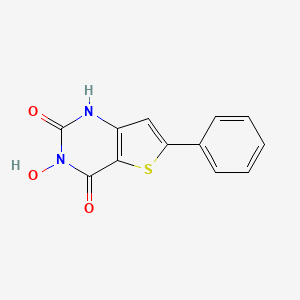 3-Hydroxy-6-phenyl-1H-thieno[3,2-d]pyrimidine-2,4-dione