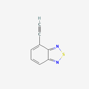 molecular formula C8H4N2S B8572906 4-Ethynyl-2,1,3-benzothiadiazole 