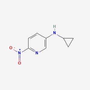 5-Cyclopropylamino-2-nitropyridine