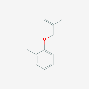 molecular formula C11H14O B8572957 1-Methyl-2-[(2-methyl-2-propenyl)oxy]benzene 