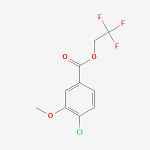 2,2,2-Trifluoroethyl 4-chloro-3-methoxybenzoate