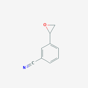 B085731 3-(Oxiran-2-YL)benzonitrile CAS No. 13906-62-2