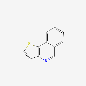 molecular formula C11H7NS B8573100 Thieno[3,2-c]isoquinoline 