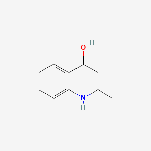 molecular formula C10H13NO B8573205 1,2,3,4-Tetrahydro-2-methyl-4-quinolinol CAS No. 36191-13-6