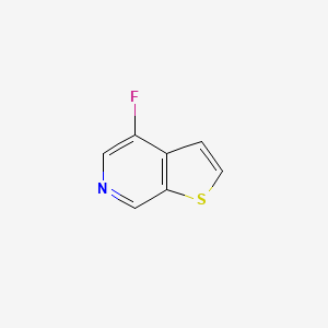molecular formula C7H4FNS B8573227 4-Fluorothieno[2,3-c]pyridine 