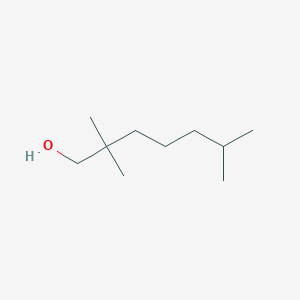 molecular formula C10H22O B8573241 2,2,6-Trimethyl-heptan-1-ol 