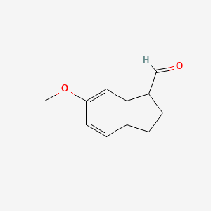 6-Methoxyindane-1-carbaldehyde