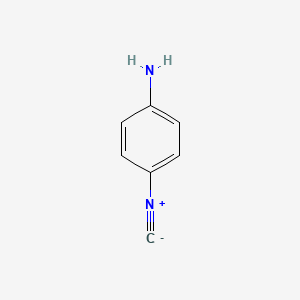 molecular formula C7H6N2 B8573553 4-Isocyanoaniline 