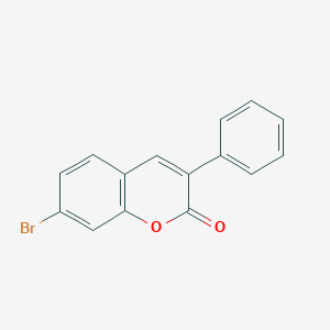 molecular formula C15H9BrO2 B8573600 7-bromo-phenyl-2H-chromen-2-one 