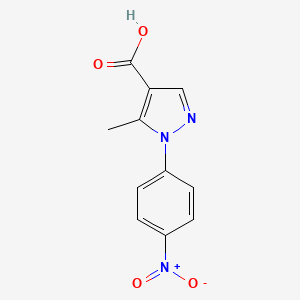 1-(4-Nitrophenyl)-5-methylpyrazole-4-carboxylic acid
