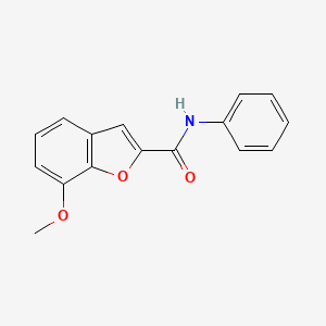 2-Phenylaminocarbonyl-7-methoxybenzofuran