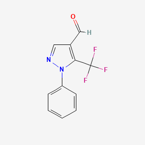 1-Phenyl-5-trifluoromethyl-1H-pyrazole-4-carbaldehyde