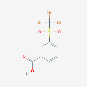 molecular formula C8H5Br3O4S B8574022 3-(Tribromomethanesulfonyl)benzoic acid CAS No. 299445-80-0
