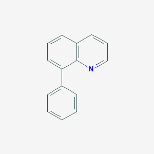 molecular formula C15H11N B8574275 8-Phenylquinoline CAS No. 605-04-9