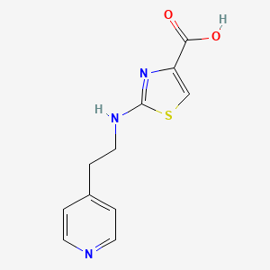 2-(2-Pyridin-4-yl-ethylamino)-thiazole-4-carboxylic acid