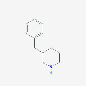 molecular formula C12H17N B085744 3-苄基哌啶 CAS No. 13603-25-3