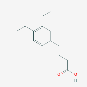 4-(3,4-Diethylphenyl)butanoic acid