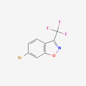 1,2-Benzisoxazole, 6-bromo-3-(trifluoromethyl)-