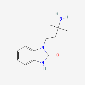 1-(3-Amino-3-methyl-butyl)-1,3-dihydro-benzimidazol-2-one