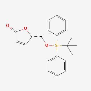(5S)-5-({[tert-butyl(diphenyl)silyl]oxy}methyl)furan-2(5H)-one