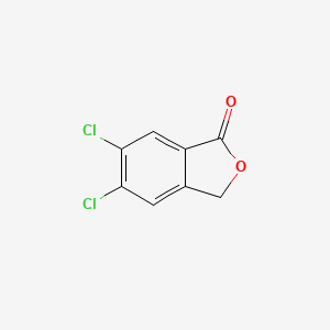 molecular formula C8H4Cl2O2 B8574594 5,6-Dichlorophthalide 